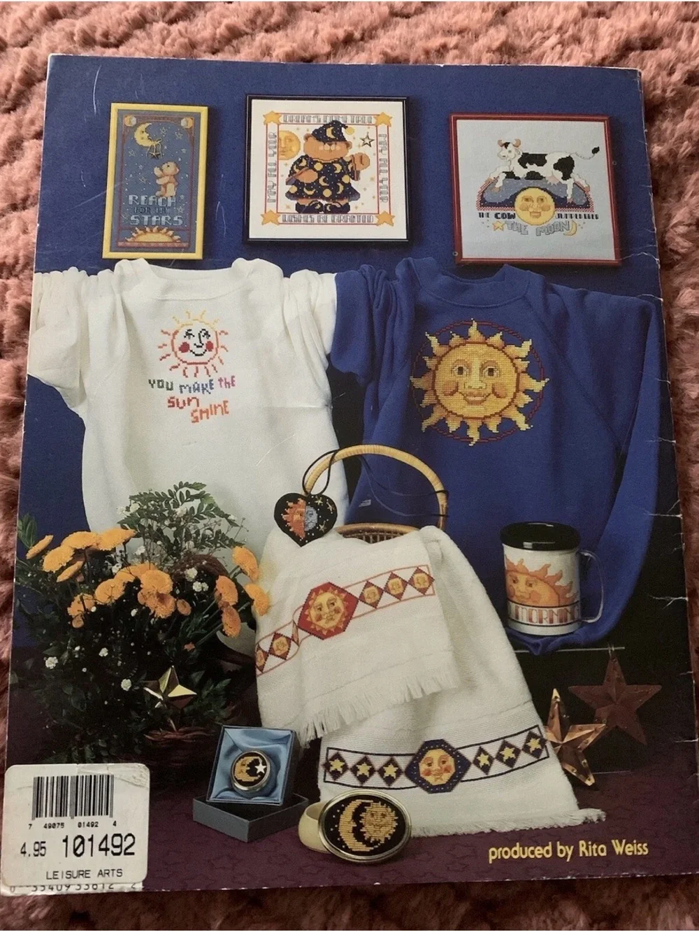 Cross Stitch~Sun, Moon & Stars Booklet~3612~By Linda Gillum